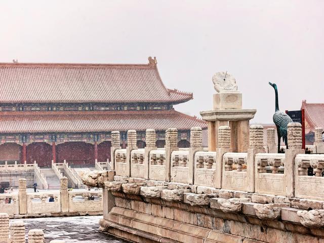 雪天北京最好的打卡地莫过于故宫，多图直击