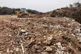 从长沙收集10万吨垃圾倒往湘潭，嫌疑人被抓后还需赔200多万！图片