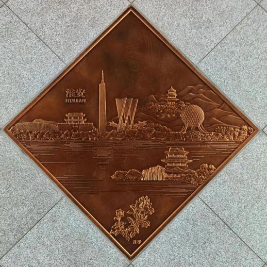 荟萃长三角地标和美景 方厅水院廊桥地刻已亮相