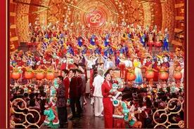 深圳元素闪耀总台蛇年春晚舞台图片