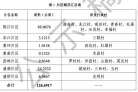 19个村征地80万平米！惠州这些区域将征收成片开发图片