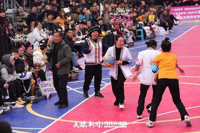 9支“景区代表队”同场竞技:一场篮球赛串联起贵州黄金旅游线