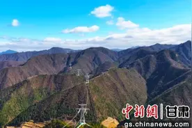 宁夏—湖南±800千伏特高压直流输电线路工程（甘肃段）全线贯通图片