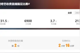 评论亮了！爱奇艺付费看国足0:7：这就是没苦硬吃图片