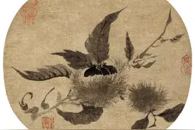 “千年网红”糖炒板栗图片