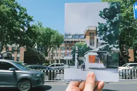 美哭了！20幅水彩画打开杨廷宝南京建筑遗产图片