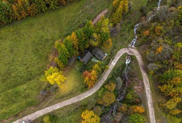 华亭关山多彩林海 解锁陇东最浓秋意