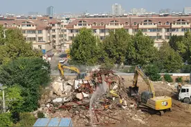 奎文区梨园街道打赢后栾城中村改造拆迁收官仗图片