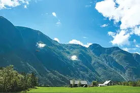 那些峡湾山峦风光图片