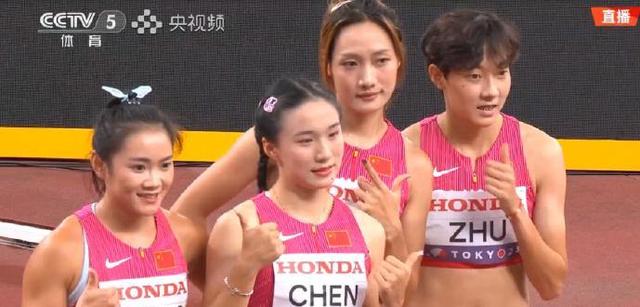 世锦赛中国女子4x100接力止步预赛