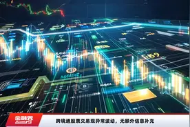 跨境通股票交易现异常波动，无额外信息补充