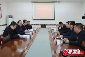 山东省人力资源和社会保障厅就业服务处副处长李吉祥到沾化区大高镇开展省级特色劳务品牌项目验收工作图片