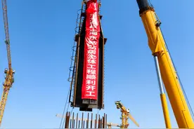 东方枢纽上海东站站房主体工程开工，预计后年具备开通运营条件图片