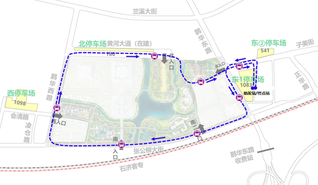 国庆长假来逛鹊山生态文化区，这份交通攻略请收好