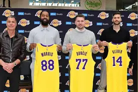 NBA重磅交易 “浓眉”“77”互换东家 东契奇：很高兴能为湖人效力图片