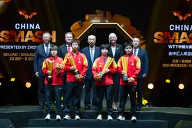 WTT中国大满贯：林诗栋/蒯曼夺得混双冠军图片