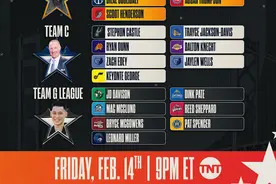 全明星新秀赛分组名单出炉：汤普森兄弟联手 里萨谢&萨尔同队图片