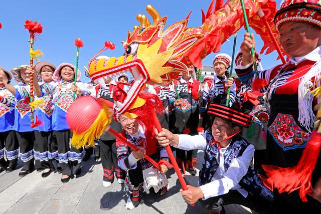 非遗“太平节”闹热普者黑 白族风情醉游人