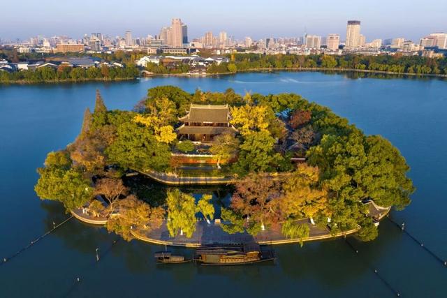 咔嚓~接下来的南湖，金灿灿！