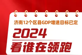 济南12个区县GDP增速目标全部定了！看看2024年领跑的有哪些？ | 新黄河一图图片