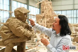 感恩奋进 双争有我｜河北美术学院雕塑院院长曾维林：探寻历史根脉 镌刻时代印记图片