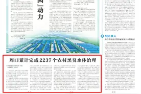 周口累计完成2237个农村黑臭水体治理图片