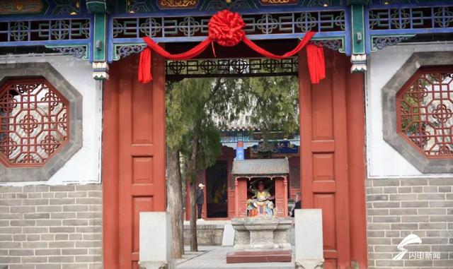 组图丨泰山脚下王母池：红墙映蜡梅 寒香醉冬阳