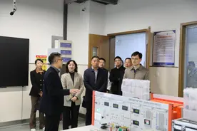 省教育厅专家组莅临学校调研市域产教联合体建设情况图片