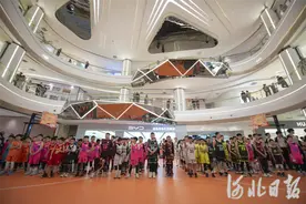 2024年石家庄市小篮球联赛开赛图片