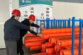 国网常山开发区供电公司：强化物资供应保障，赋能配网工程建设图片