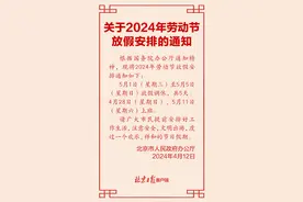 最新放假通知，记好调休时间！实名羡慕：有人休九天……图片