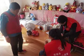 滕州市善南街道荆善南苑社区开展温情助老志愿服务活动图片