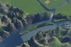 山东小伙用模拟游戏还原都江堰治水原理走红 网友：3分钟解开多年疑惑！图片