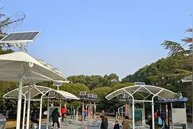 江西首个室外智能健身房投用图片