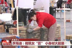 李海迪：砌筑女“匠” 小身材大能量图片