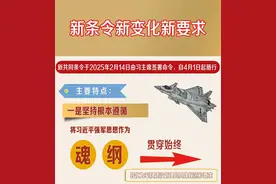 长图！一图带你看新条令新变化新要求图片