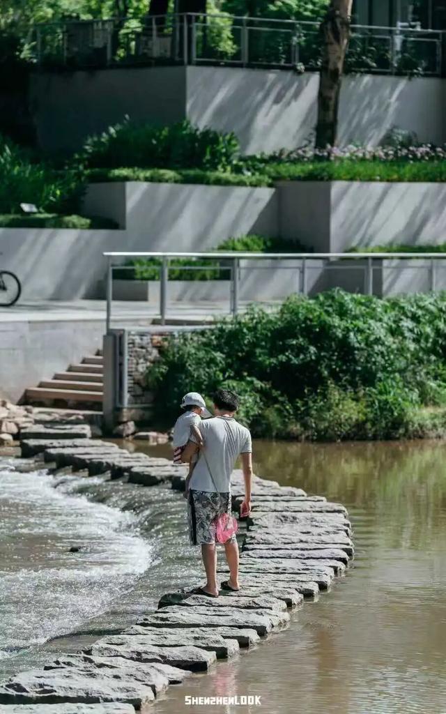 “接下来深圳这个地方，是粉色的”