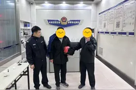 “走！送您回家！”济宁市南辛庄派出所帮助老人平安回家图片