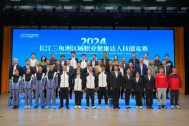 首届长江三角洲区域职业健康达人技能竞赛在苏州成功举办图片