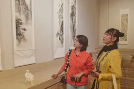 （国际·图文互动）通讯：心心相印 文化交融——中国当代艺术交流展增进中巴人民“心联通”图片