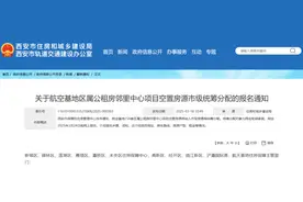 西安市保障性住房管理中心最新通知！图片