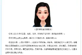 四川考研报名不得使用PS的海马体图片