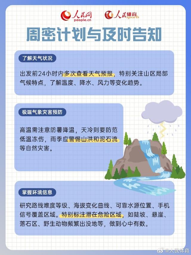 超实用！休闲登山安全指南