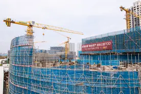 厦门湿地公园TOD项目冲刺“开门红”图片