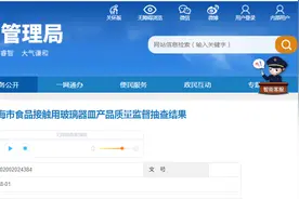 2024年上海市食品接触用玻璃器皿产品质量监督抽查结果图片