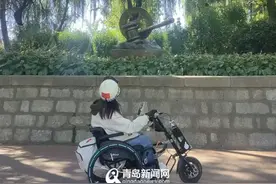 初秋青岛的暖心童话 ！“轮椅公主”李子萱和她的“守护骑士”青岛地铁图片