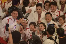 奥运健儿访港名场面集锦图片