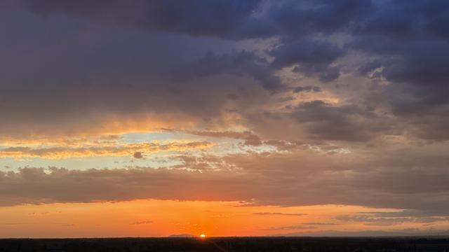 疆山如画丨额敏朝晖夕霞的极致盛景
