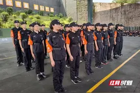 长沙“少年警校”：零距离感受“警彩”生活图片