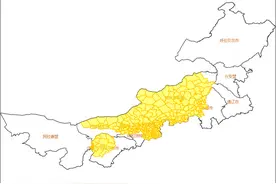 风沙雨雪降温……11时15分，内蒙古发布沙尘暴黄色预警，局地有强沙尘暴！图片